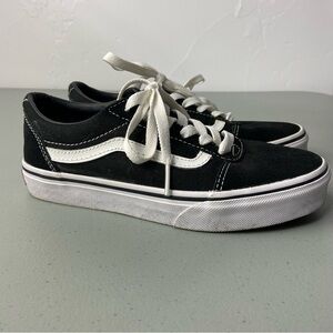 Vans Black White Old Skool Low Youth Unisex Sneakers Size 3